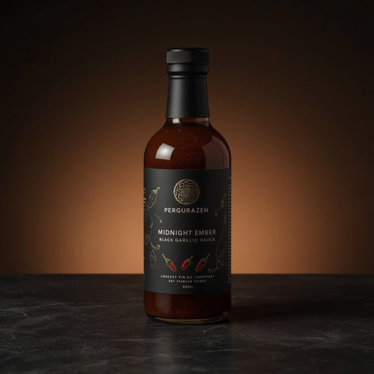 Pergurazen Midnight Ember Black Garlic Chili Sauce